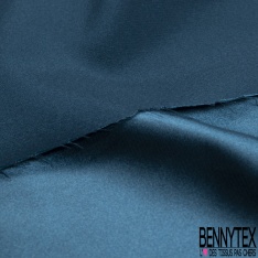 Satin polyester élasthanne pêche