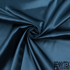 Satin polyester élasthanne pêche
