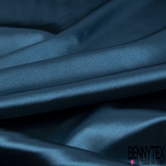 Satin polyester élasthanne pêche