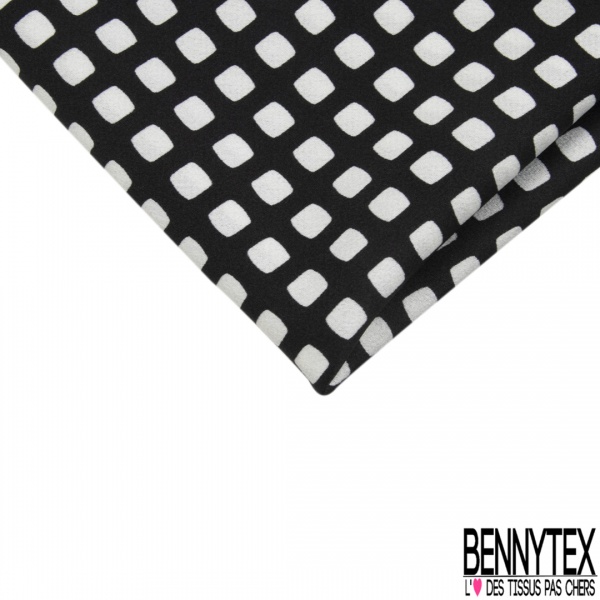 Coupon 3m Satinette polyester imprimé bestial ton naturel et terre