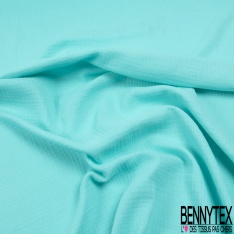 Coton double gaze uni mer du sud