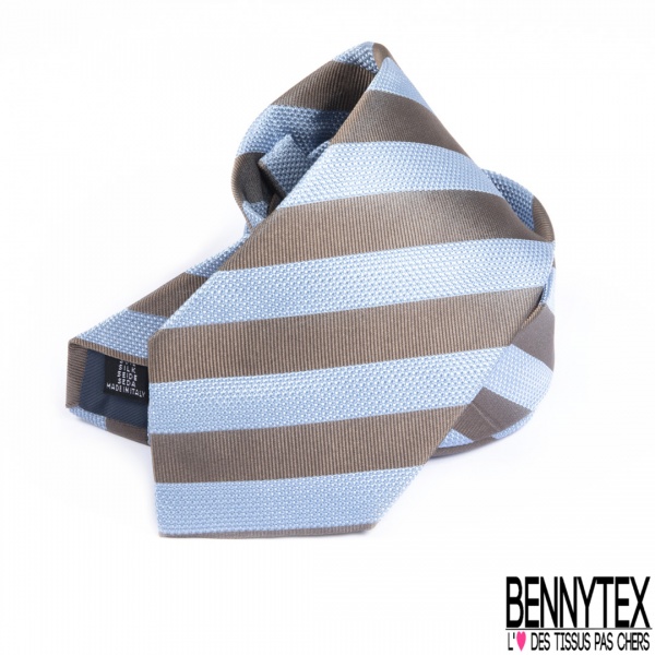 Cravate microfibre tie and die ton gris blanc cassé texturé